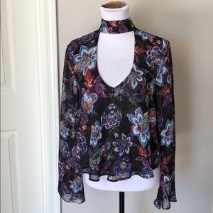 Show Me Your Mumu Boho Floral Top